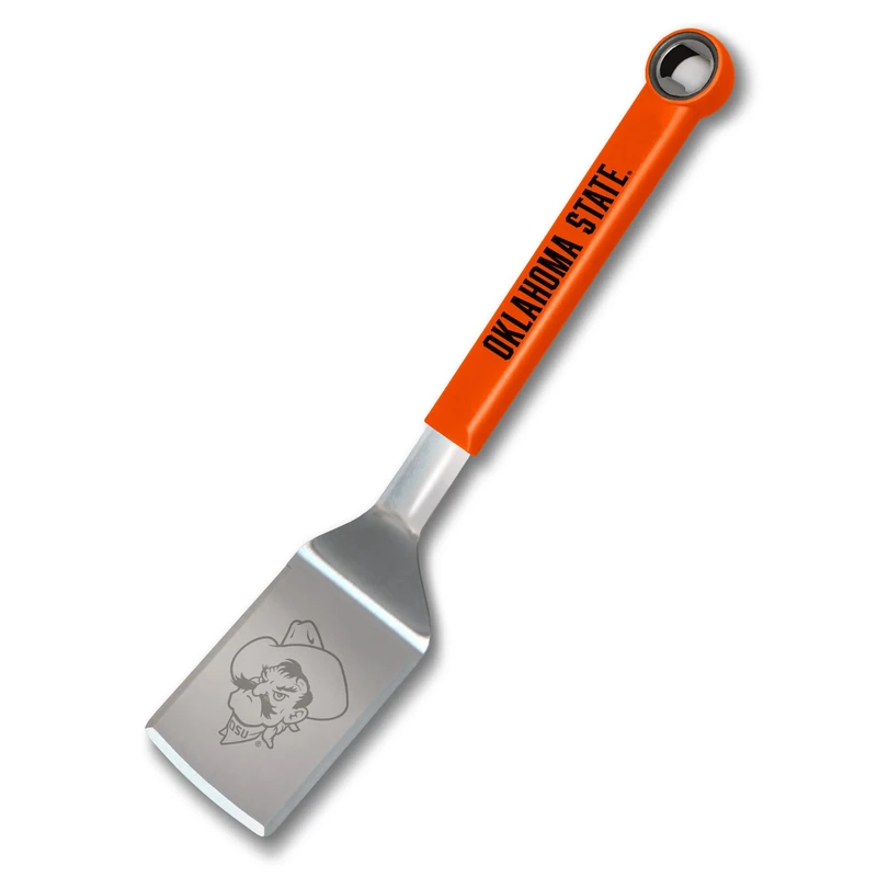 YouTheFan NCAA Oklahoma State Cowboys Stainless Steel BBQ Spatula with Bottle Opener