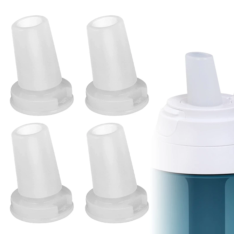 4 Pack Brita Water Bottle Mouthpiece Replacement - Silicone Bite Valve for Brita Filter & Stainless Steel Bottles