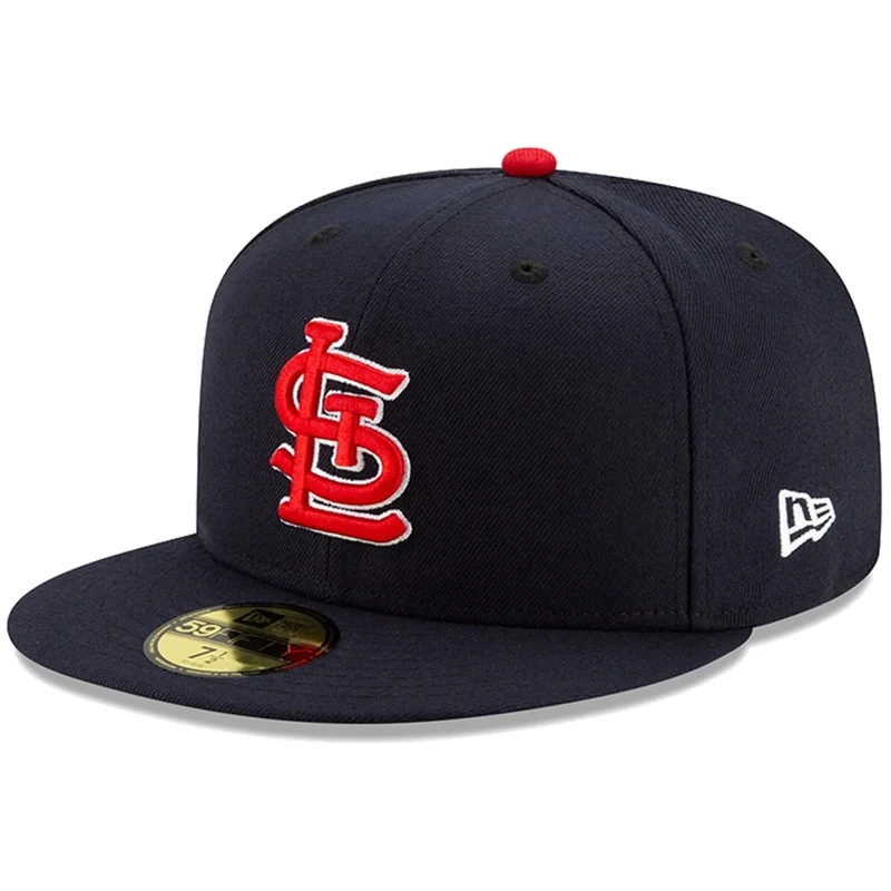 New Era MLB 59FIFTY Team Color Authentic Collection Fitted On Field Game Cap Hat (as1, Numeric, Numeric_7_and_7_eighths, Houston Astros Navy)
