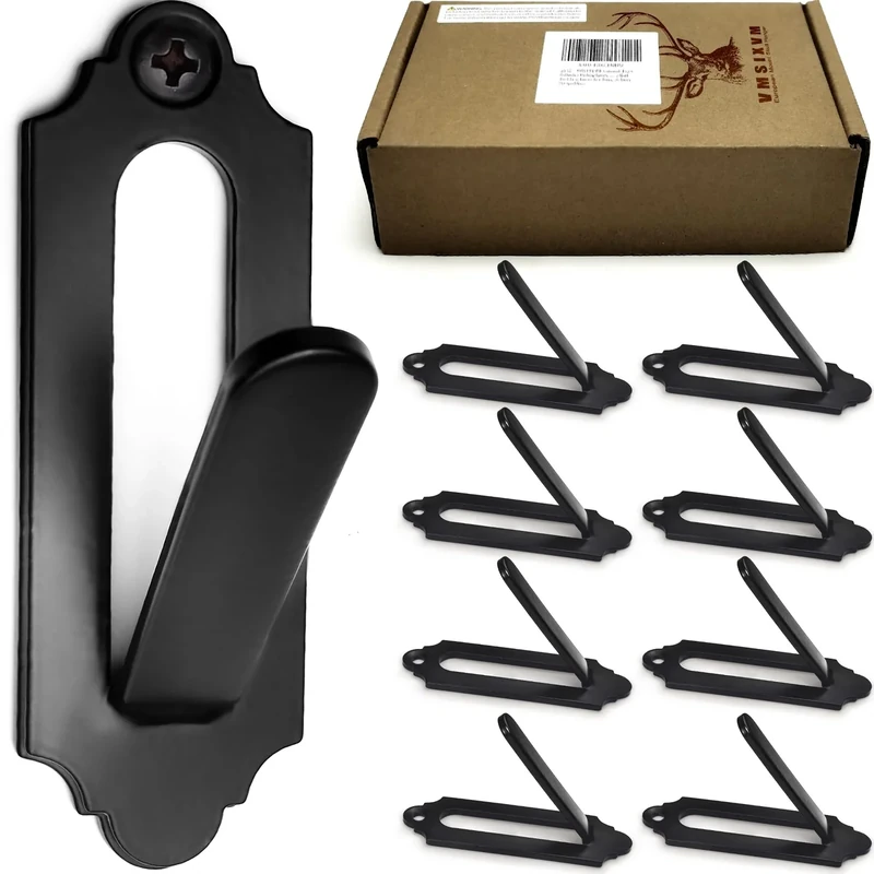 VMSIXVM European Mount Skull Hanger, Deer Skull Wall Hooker for Hanging Deer Head, Pronghorn and Other Smaller Animals, Euro Mount Hanger with Easy Install Kit for Indoor Outdoor