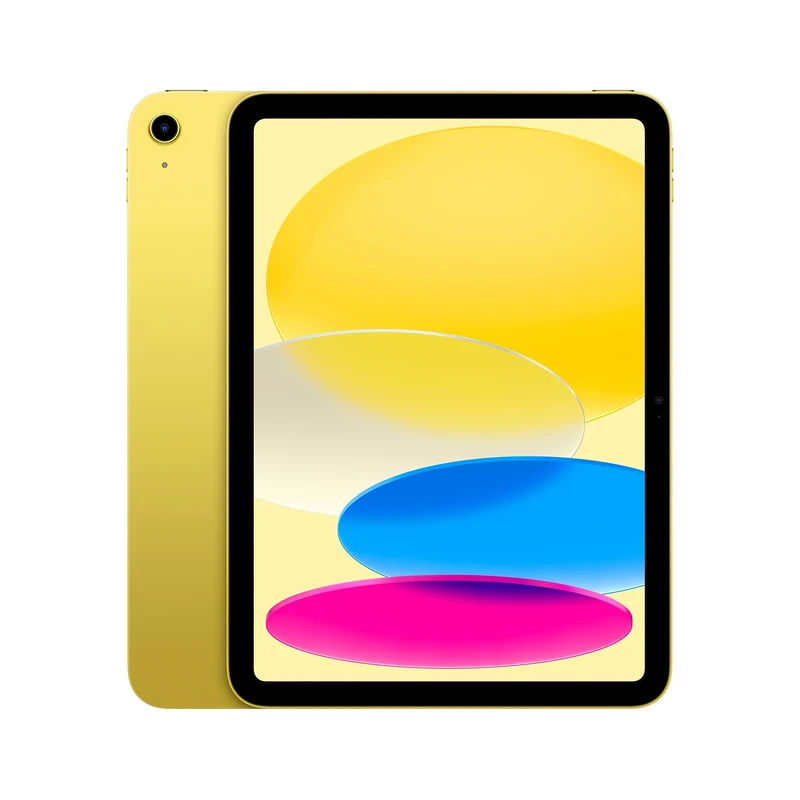 Apple 2022 iPad 10.9-inch, Wi-Fi, 64GB - Yellow (Renewed)