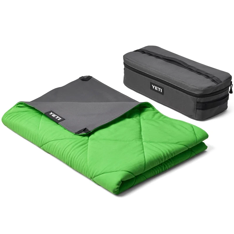 YETI Lowlands Blanket, Multi-Use Blanket with Travel Bag, Canopy Green