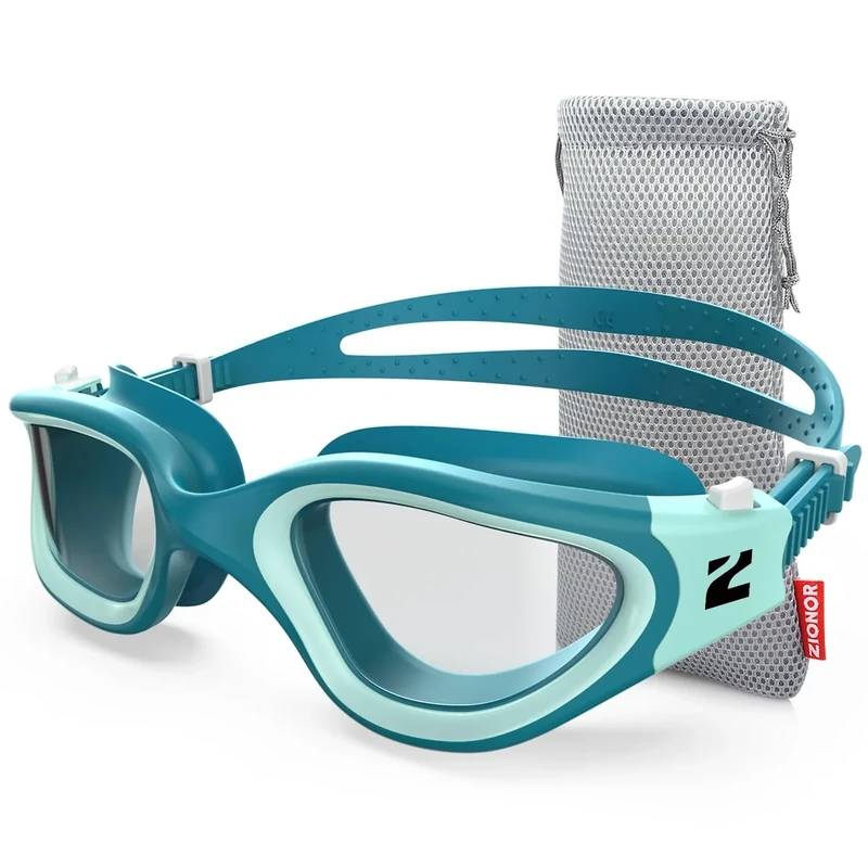 ZIONOR Swim Goggles, G1 SE Swimming Goggles Anti-Fog for Adult Men Women