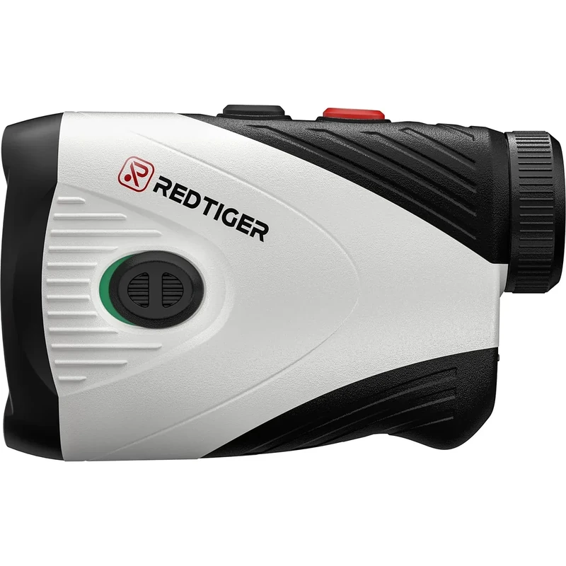 REDTIGER Golf Rangefinder with Slope Switch, 1200 Yards Laser Range Finder Golfing, 7X Magnification, Flag Pole Locking Vibration, Rechargeable Range Finders with Magnet Stripe, GolfVue Series 1