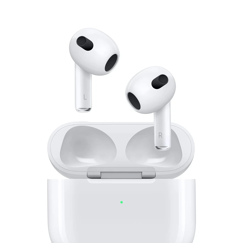 Apple AirPods 3rd Gen with Lightning Case - White Renewed Premium