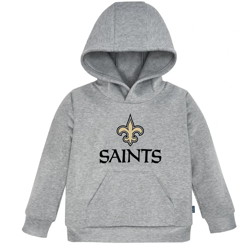 Gerber NFL Toddler Boys' Fleece Hoodie, New Orleans Saints, 5T Team Color