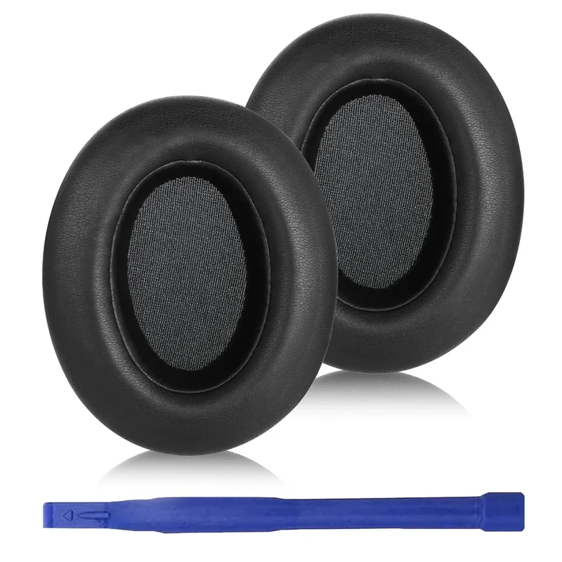 WH-XB910N Replacement Earpads Ear Cushions with Net and Buckle,Noise Canceling Headset Cover Ear Pads Repair Parts for Sony WH-XB910N Over-Ear Wired&Wireless Headphone(Black)