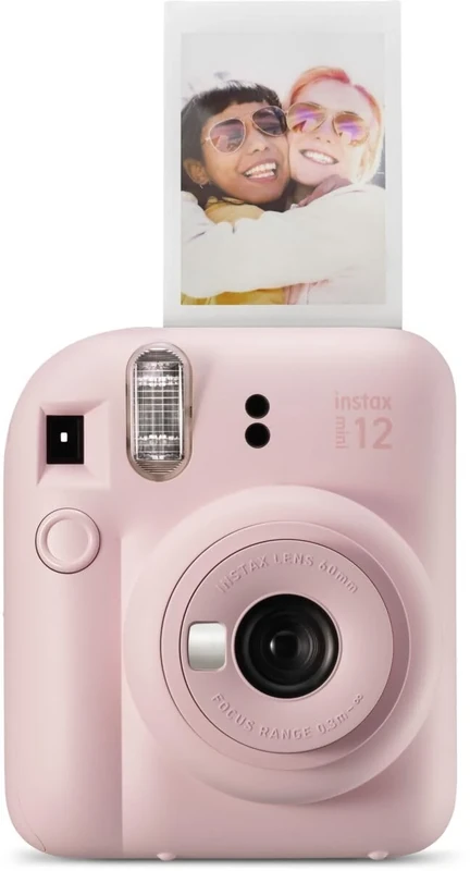 Fujifilm Instax Mini 12 Camera - Blossom Pink - Compact Design