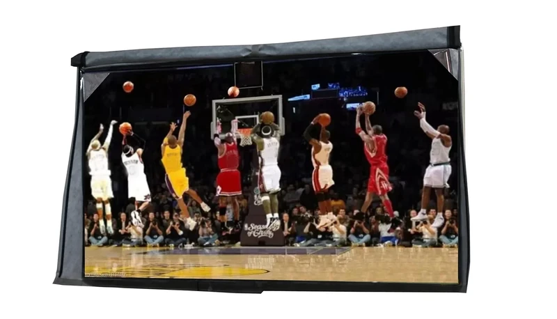 acoveritt Outdoor 60-65" TV Cover - Scratch Liner - Light Gray