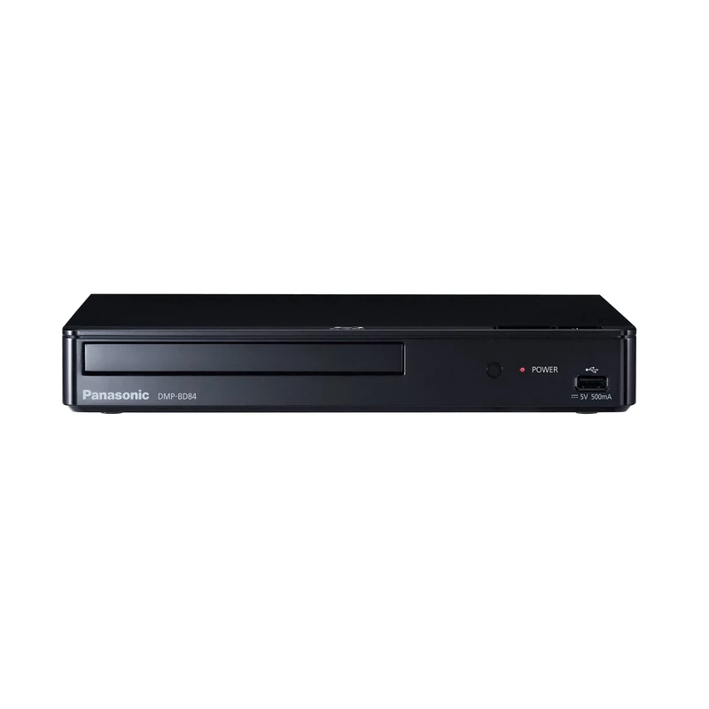 Panasonic DMP-BD84P-K Blu-ray Player - Full HD 1080p, HDMI-CEC, USB