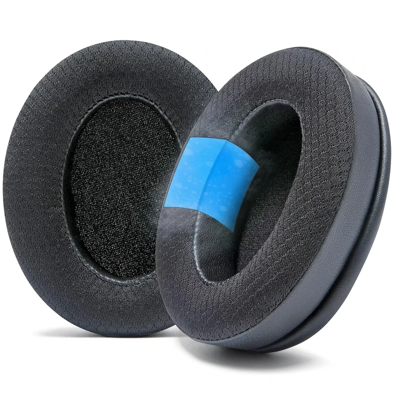 WC Freeze Crusher - Cooling Gel Earpads Compatible with Skullcandy Crusher, by Wicked Cushions - Fits Skullcandy Crusher & Hesh 3 Headphones, Soft Memory Foam, Cooler for Longer | Black