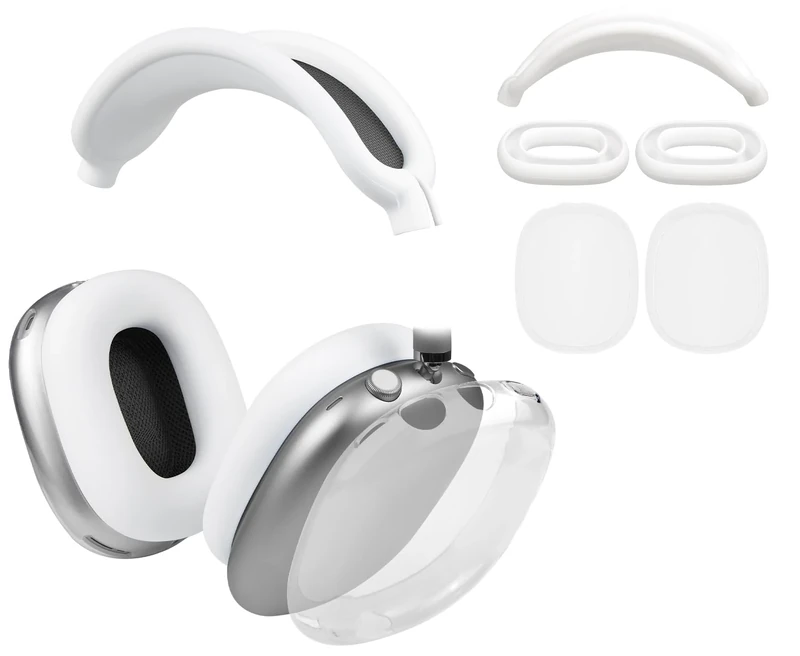 SOULWIT AirPods Max Kit - Headband, TPU Case & Silicone Ear Pads