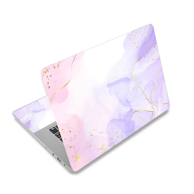 NXZGO 12-15.6" Pink Purple Marble Laptop Skin Decal - Universal Vinyl