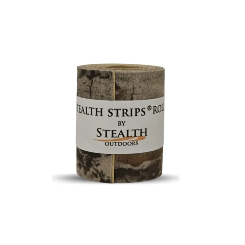 Stealth Strips Natural Gear Camo Silencing Tape | Self Adhesive Silencing Fabric | Great for Quieting All of Your Metal Hunting Gear and Accessories |(2.125” X 60” Roll)(Natural 2.125" Wide)