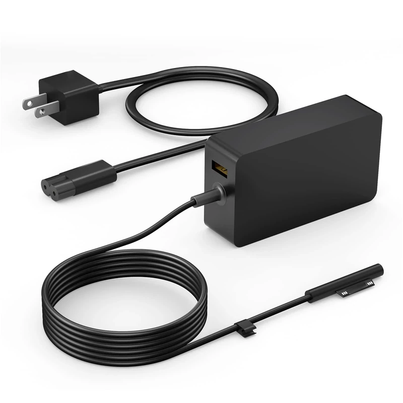YURCIPWE 65W Surface Pro Charger 8.8ft Cord- Fits Pro 9-3, X