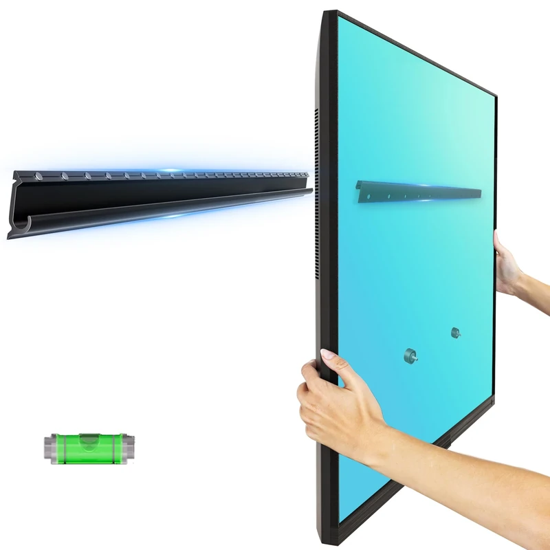 EZISE Studless TV Wall Mount 32-75", No Stud, 150lb, Low Profile