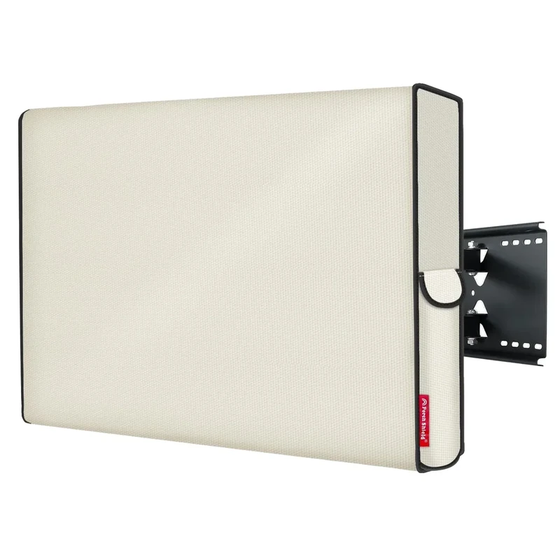 Porch Shield 56-60" Outdoor TV Cover - Weatherproof Beige Protector