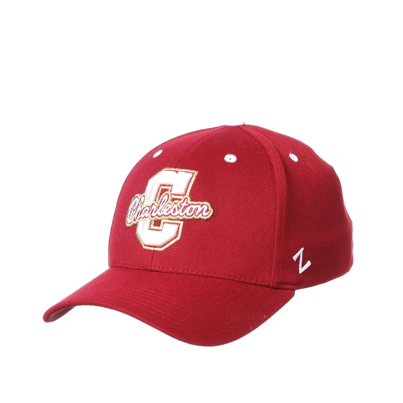 Charleston Cougars Stretch Fitted Hat Team Color, Small