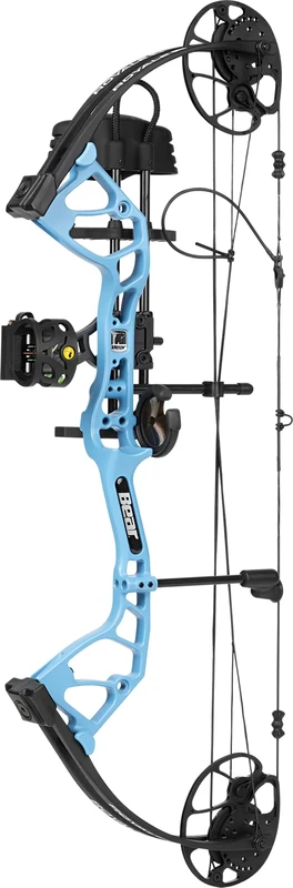 Bear Archery Royale Ready to Hunt Compound Bow Archery Set with Archery Accessories for Adults and Youths, 12”- 27” Draw Length, 5-50 Lbs Draw Weight, Up to 290 FPS