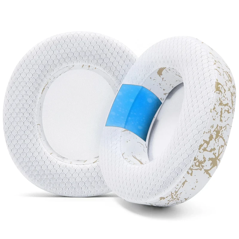 WC Freeze Gel Earpads - Gold Marble for Arctis Nova Pro & Elite