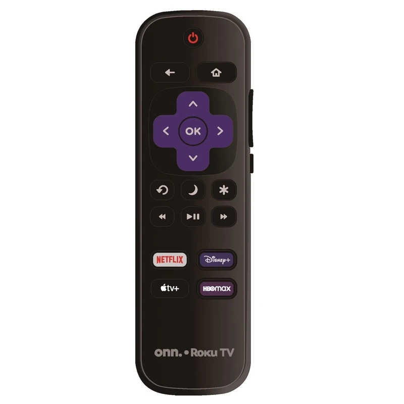 ULTRA PARTS OEM Remote for ONN Roku TV 4K - Netflix Disney Apple HBO