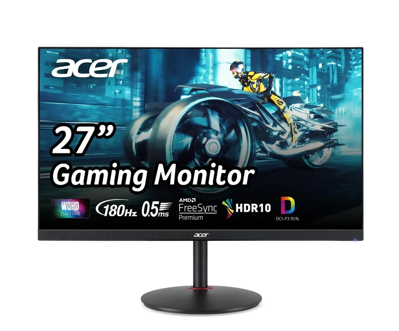 Acer XV271U 27" WQHD Gaming Monitor - 180Hz AMD FreeSync Premium