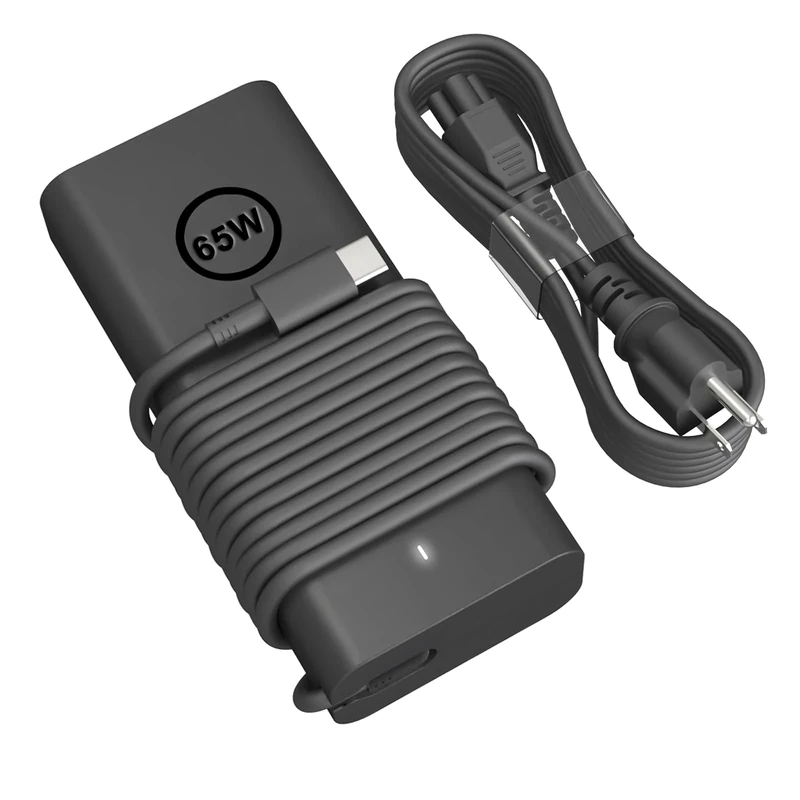 HBONY 65W USB-C Charger for Dell Laptops - 65W Power Adapter
