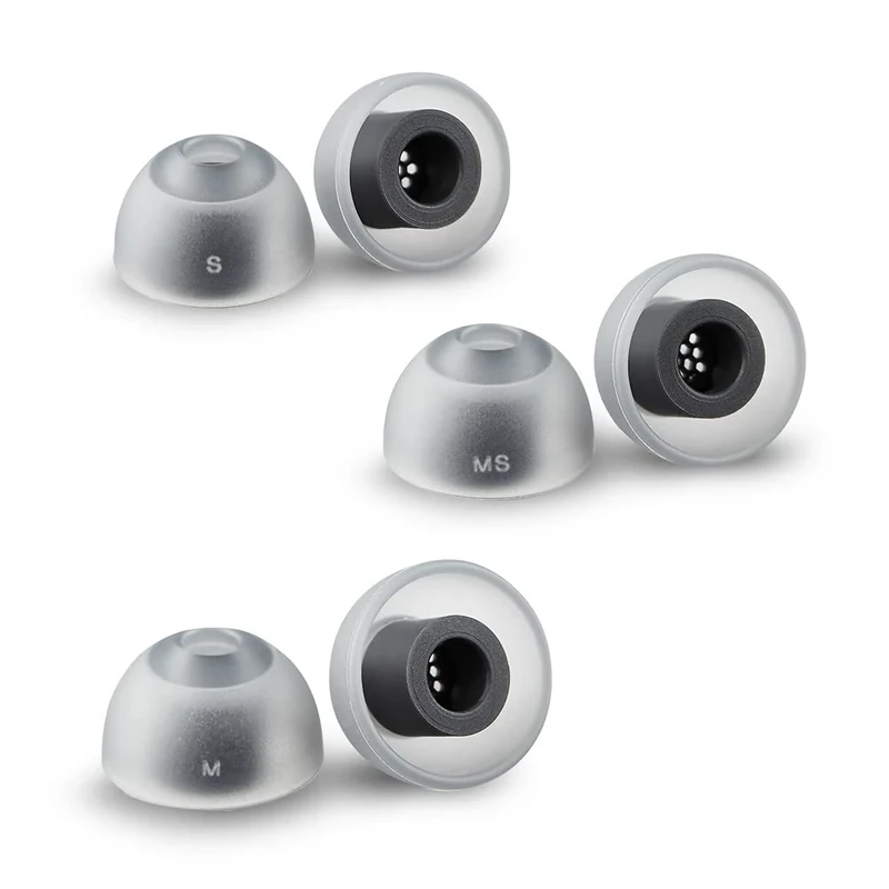 AZLA SednaEarfit MAX ASMR Standard(S/MS/M) - Earbud Tips for Wireless Headphones - Noise Canceling Earbuds Replacement Tips - Eartips Compatible with Sony, Beats, JLab, Samsung, Sennheiser, Skullcandy