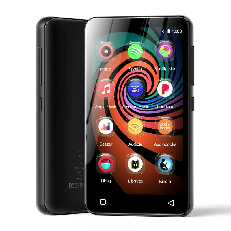 innioasis 160GB Bluetooth WiFi MP3 Player - Spotify, Pandora, Kids