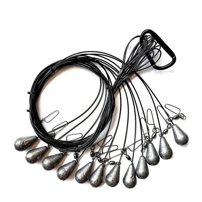 Auscamotek Tangle-Free Texas Rig for Duck Decoy Hunting Texas-Style Waterfowl Floater Anchor 4 oz 36 inch