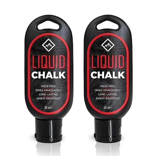 SURVIVOR Liquid Chalk for Rock Climbing, Weight Lifting, Gymnastics - Liquid Grip for Workout Training - Climbing Chalk & Lifting Chalk for Weightlifting - Liquid Gym Chalk (100ML)