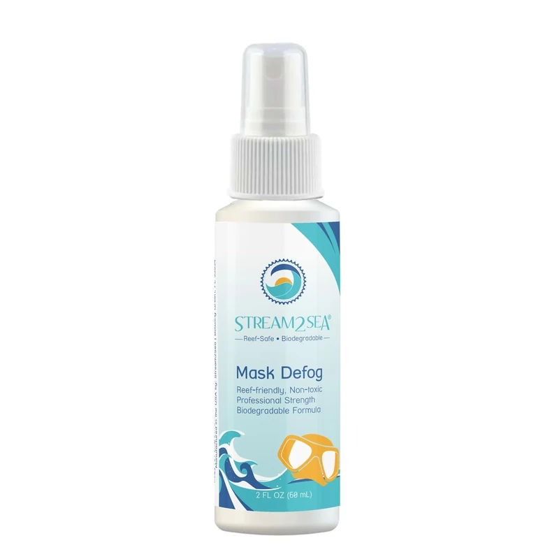 STREAM 2 SEA Reef Safe Anti-Fog Spray for Swim Goggles, Snorkel, Scuba & Ski Masks – Defogger for Scuba Diving, Snorkeling & Swimming – 2 Fl Oz - Image 1