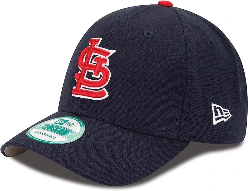 New Era MLB The League 9FORTY Adjustable Hat Cap One Size Fits All (St. Louis Cardinals Navy)