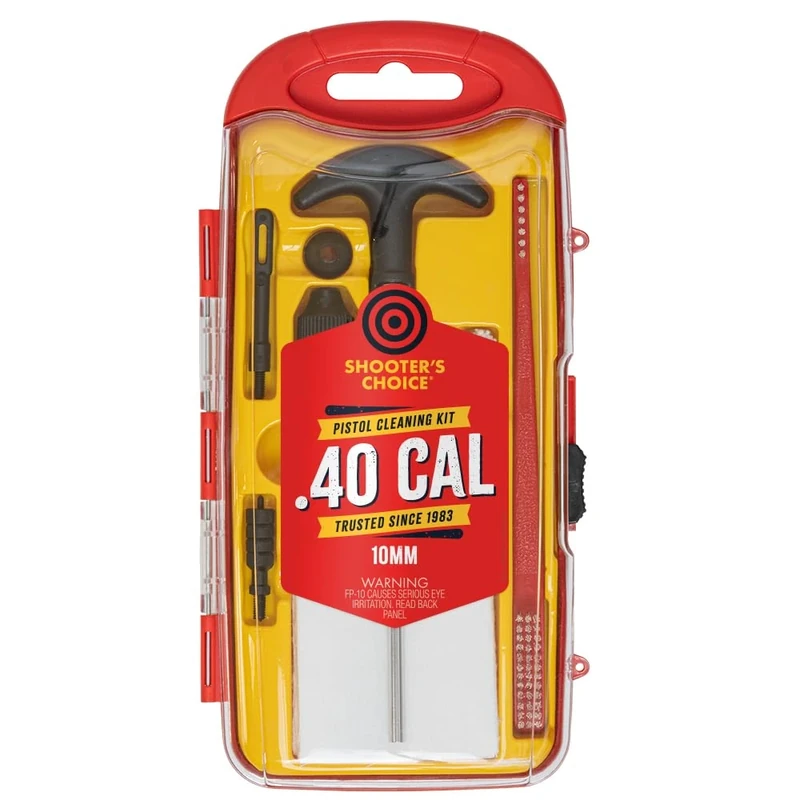 Shooter's Choice .40 cal Sectional Rod Pistol Cleaning Kit