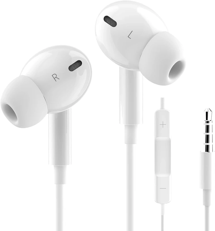 Antool Wired Earphones with Microphone - Clear Sound for Calls