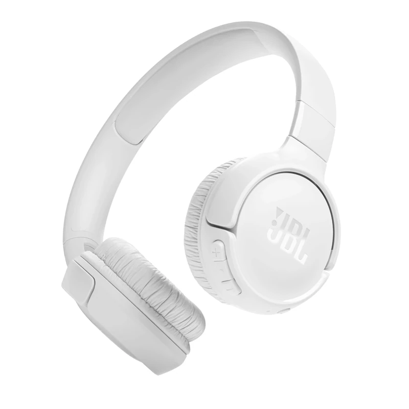 JBL Tune 520BT On-Ear Headphones - 57h Battery, Fast Charge, Foldable