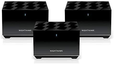 NETGEAR Nighthawk Tri-Band WiFi 6 Mesh System Mk83-100nar Black (Renewed) - Image 1