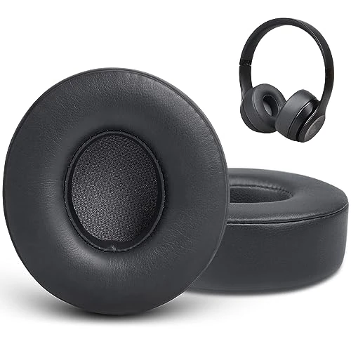 GVOEARS Ear Pad Replacement for Beats Solo 2/3 - Grey Protein
