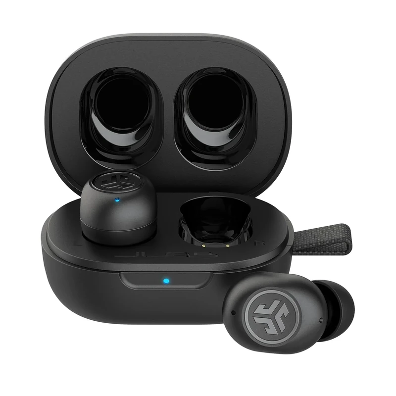 JLab JBuds Mini True Wireless Earbuds - IP55, Multipoint, 20h Case