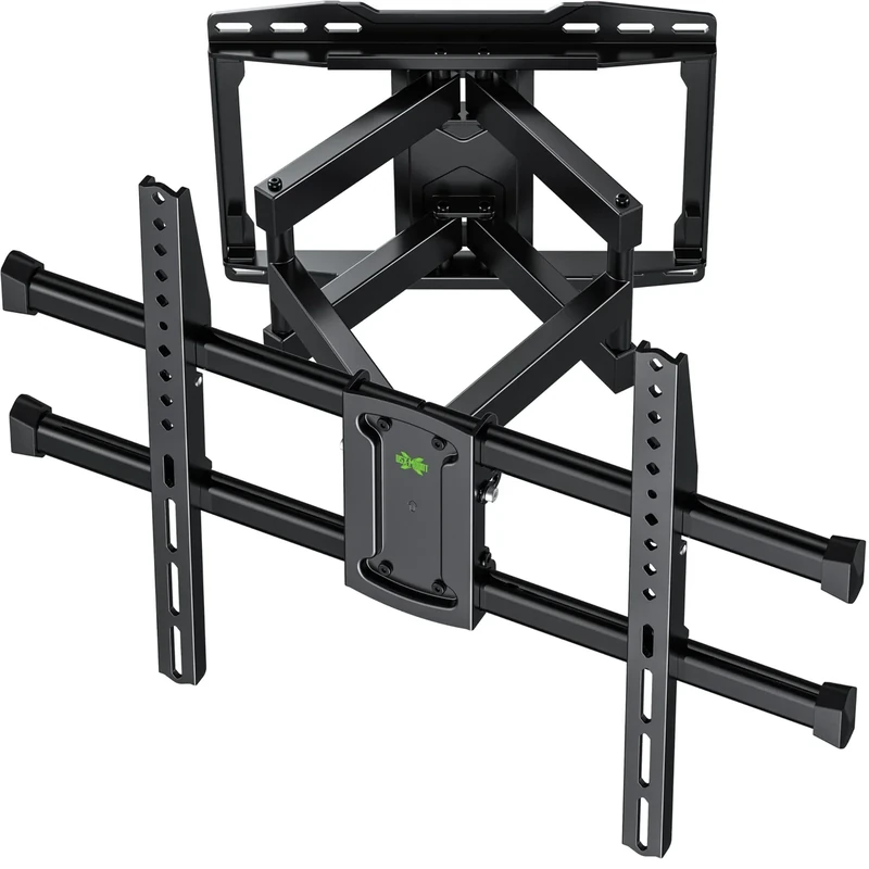USX Mount Full Motion TV Wall Mount for 42-97 Inch TVs, Swivel and Tilt Wall Mount TV Barcket with Extension, Max VESA 600x400mm & 16" Wood Studs，Fit Most 75 85 86 90 95 inch TVs