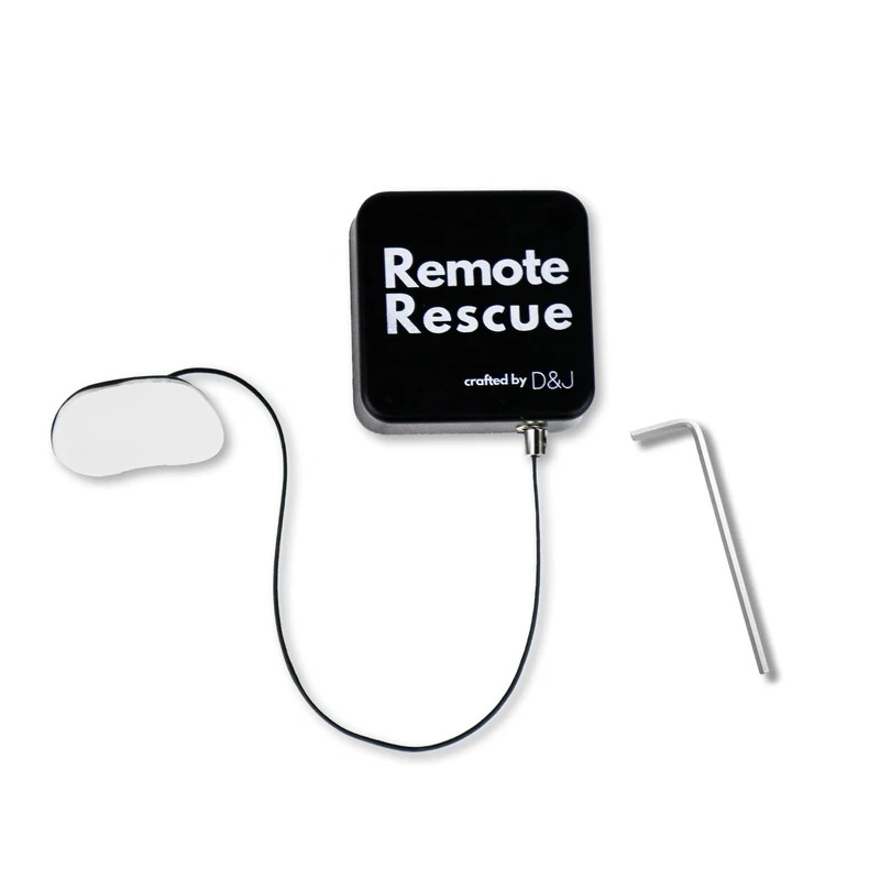 Remote Rescue - Retractable String Leash, Adheres to Any Surface, Anti-Loss System for Any Remote
