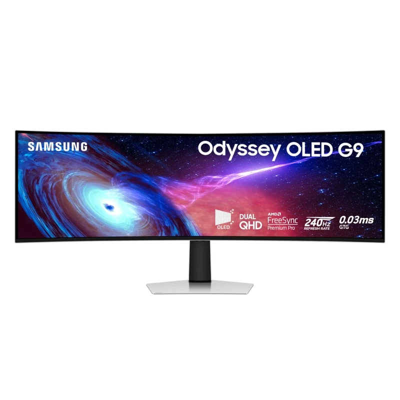 Samsung Odyssey G93SC 49" OLED Monitor - 240Hz QD-OLED, 0.03ms