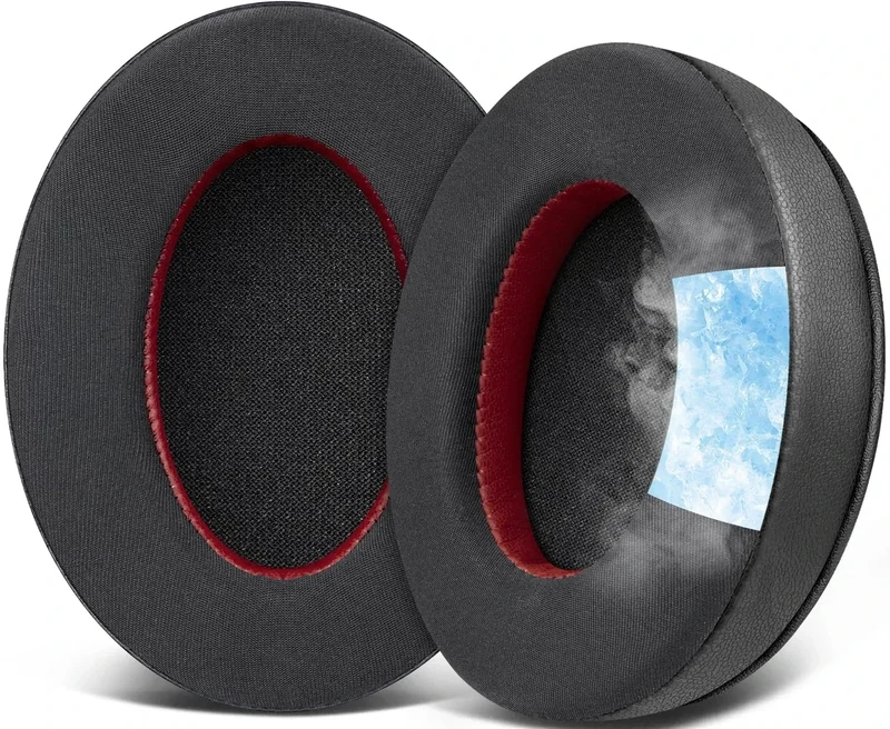 SOULWIT Cooling Gel Earpads for HyperX Cloud Series - Black
