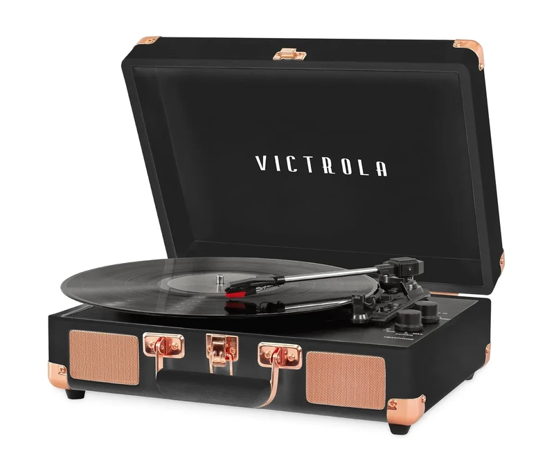 Victrola Journey Bluetooth Player - 3 Speed, Speakers, RCA