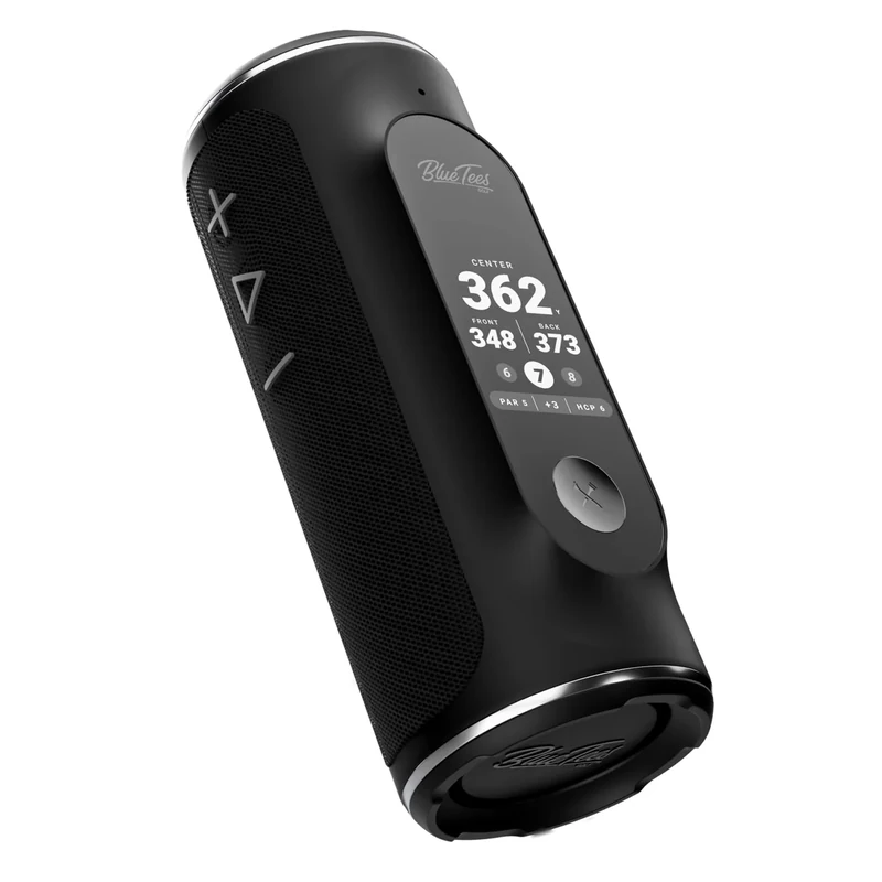Blue Tees Golf Player+ GPS Speaker - 40k Courses, 10+hr Battery