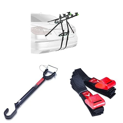 Bike Rack + Adaptor Bar + Cargo Strap Kit - Image 1