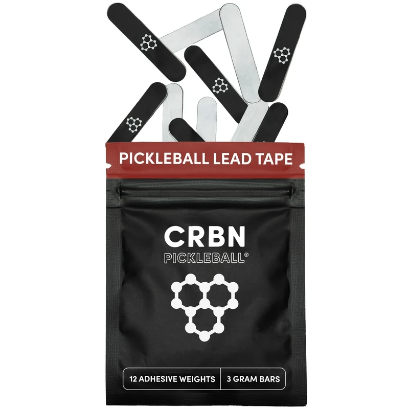 CRBN Pickleball - Lead Tape - Extra Strength 3M Adhesive - 3g Lead Tape for Pickleball Paddles - Customize Paddle Weight to Your Play Style