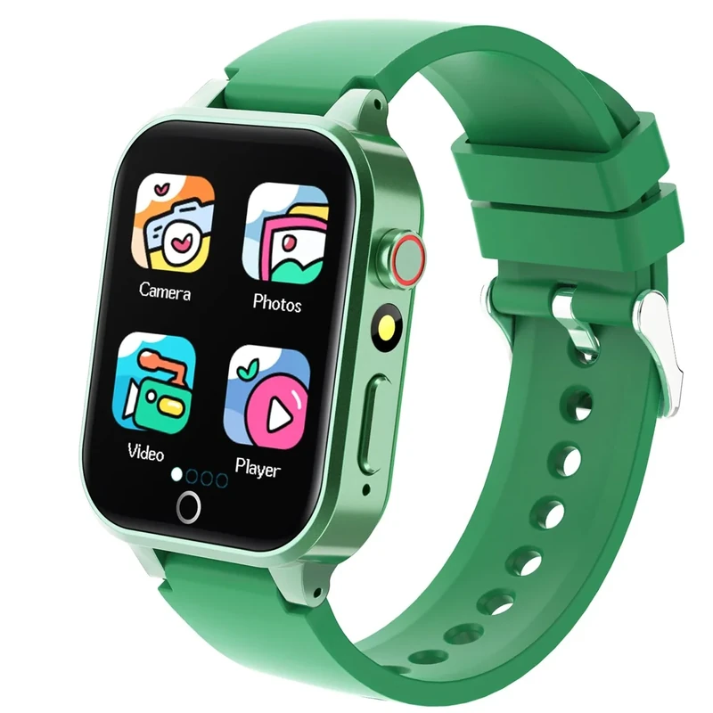 Vakzoxy Smartwatch - 26 Games, Screen Camera, Flashlight Green