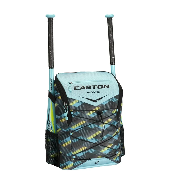 Easton | MOXIE Backpack Equipment Bag | T-Ball / Rec / Travel | Cyan Blue