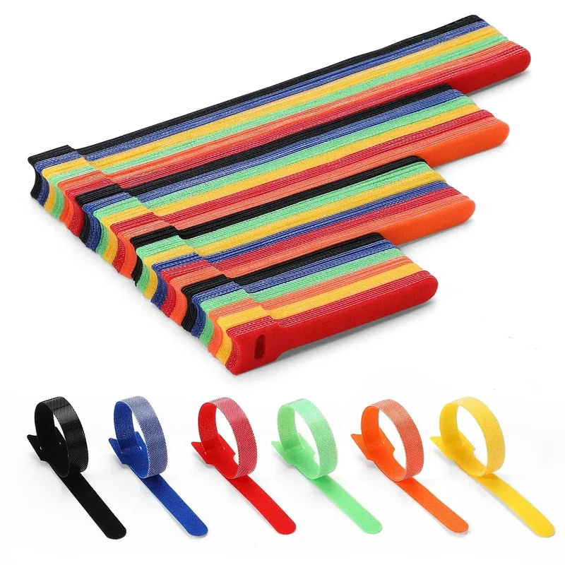 VITEVER 150PCS Cable Ties - 4,6,8,10 Inch Reusable Nylon Straps